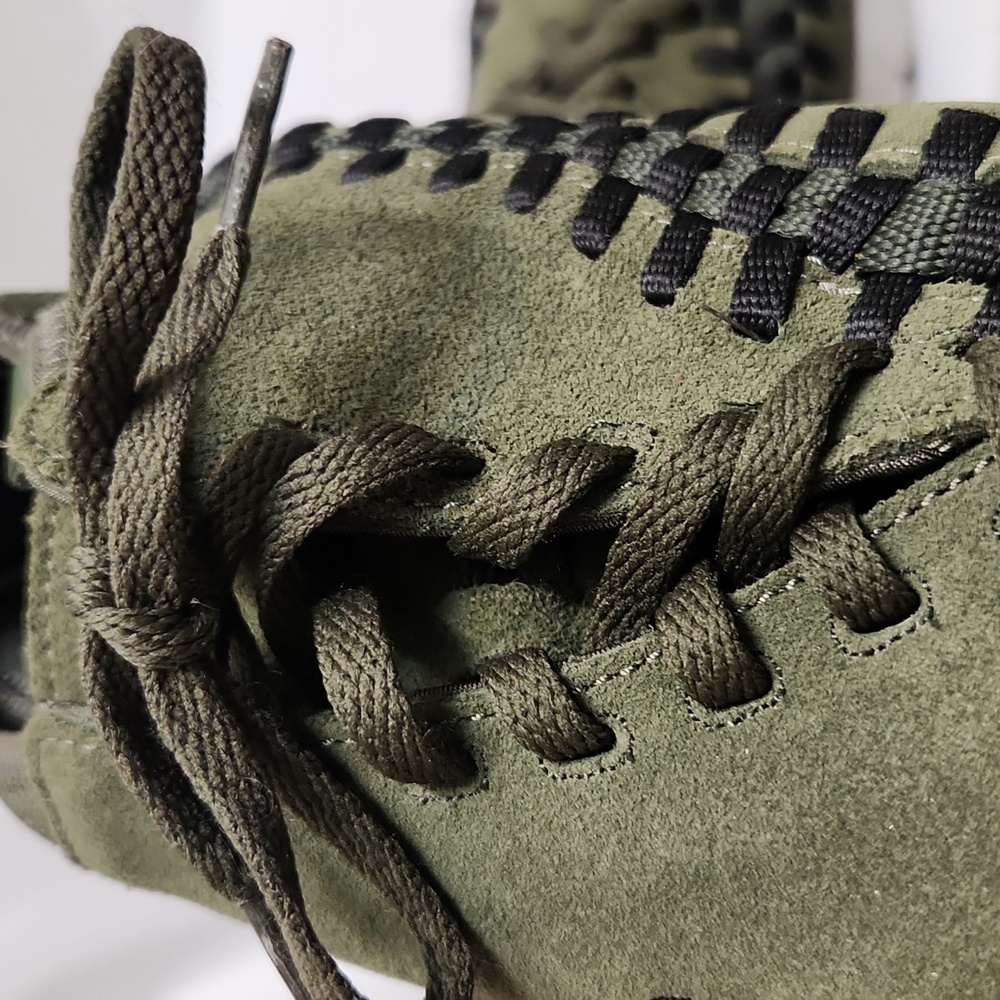 Nike Air Footscape Woven Chukka Cargo Khaki Shoes (M Size 7.5) - Picture 14 of 15